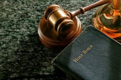Bible Law Gavel